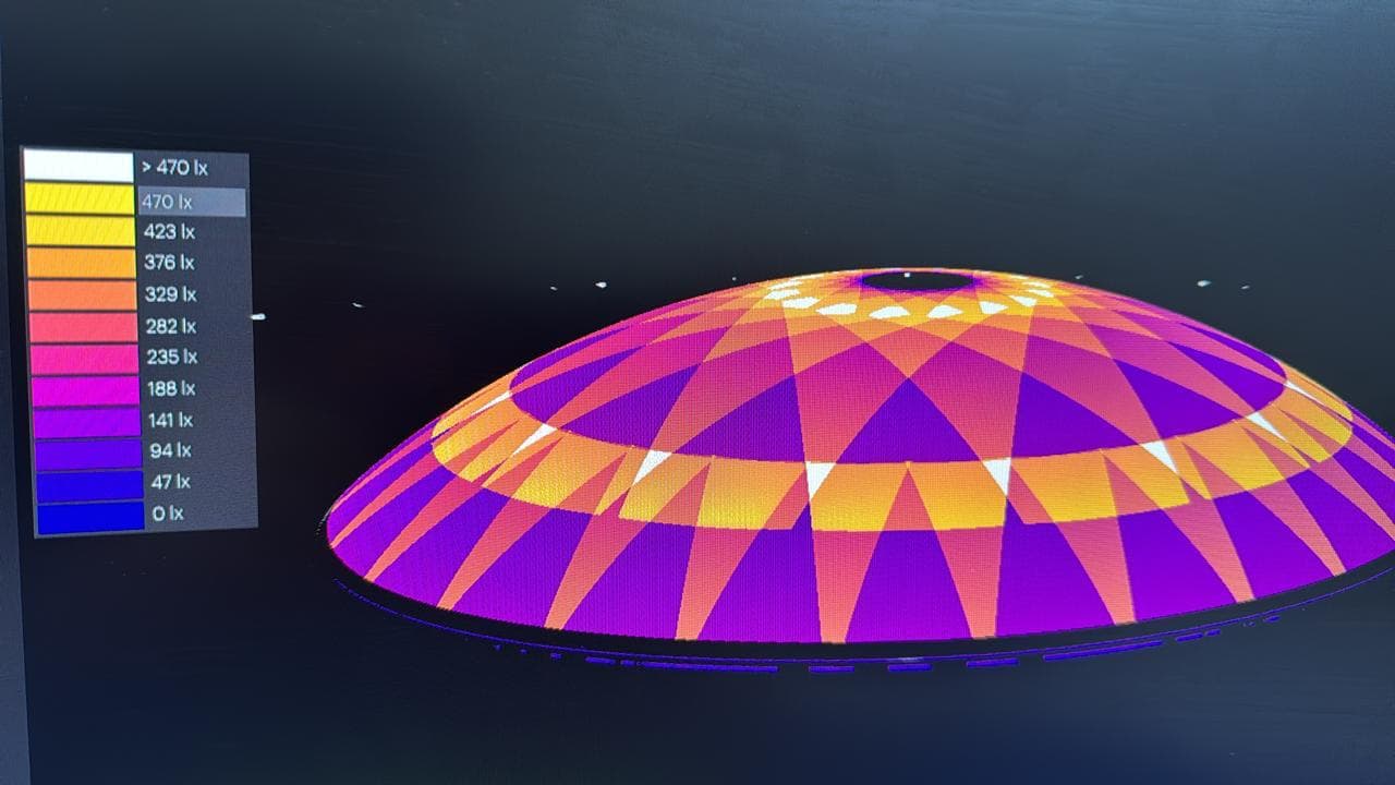 Led Mesh Dome 2