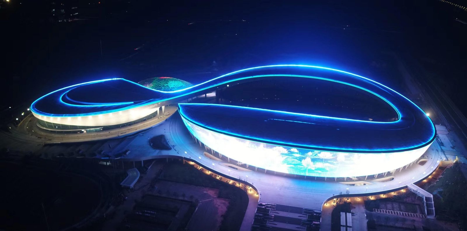 LED Pixel Mesh — Luoyang Olympic Stadium